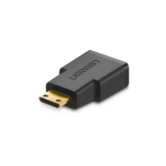 UGREEN Mini HDMI Male to HDMI Female Adapter Black - 20101