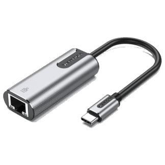 Vention USB-C to Gigabit Ethernet Adapter 0.15M Gray Aluminum Alloy Type, CFNHB
