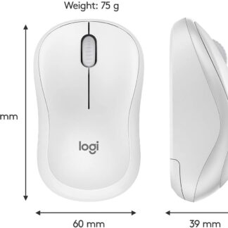 Logitech M221 Wireless Mouse Silent, Off White - 910-006511