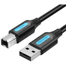 Vention 1.5M USB2.0 A Male to B Male Print CableBlack, VAS-A16-B150