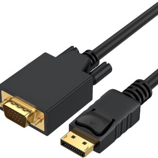 UGREEN DP Male to VGA Male Cable 1.5m (Black) - DP105