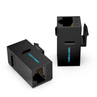 Vention CAT.6 FTP Keystone Jack Coupler – Black