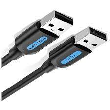 Vention 1.5M USB 3.0 A Male to A Male Cable Black PVC Type, CONBG