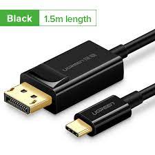 UGREEN DP Male to Male Cable 1.5m (Black) - DP102
