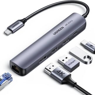UGREEN USB-C Multifunction Adapter 5 in 1 - CM418