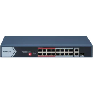 Hikvision 16 ports 100Mbps Unmanaged PoE Switch DS-3E0318P-E