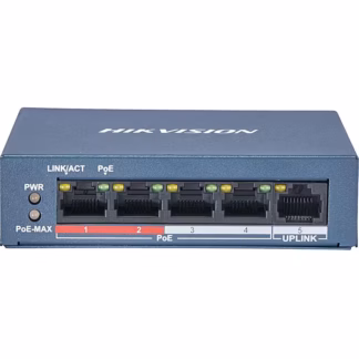 Hikvision 4 ports 100Mbps Unmanaged DS-3E0105P-E PoE Switch