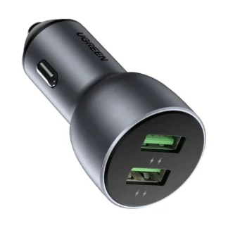 UGREEN 2-Port Fast Car Charger - CD213