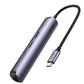 UGREEN 5 in 1 USB-C Multifunction Adapter HDMI/3*USB 3.0/PD - CM511
