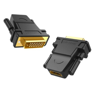 UGREEN DVI (24+1) Male to HDMI Female Adapter (Black) - 20124