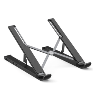 Ugreen Foldable 5 in 1 Laptop Stand Docking Station,  USB-C to USB 3.0 (2 Ports) + HDMI + SD & TF Card Reader + USB-C PD