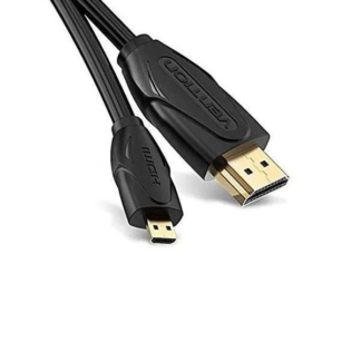 Vention Micro HDMI Cable 2M Black - VAA-D03-B200