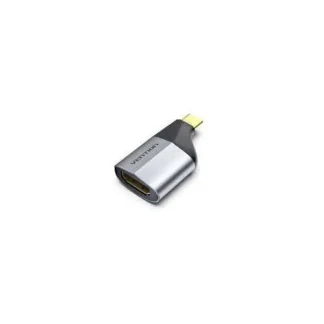 Vention Type-C to DP Adapter Gray Metal Type - TCCHO