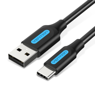 Vention USB 2.0 A Male to C Male 3A Cable 1M Black - COKBF