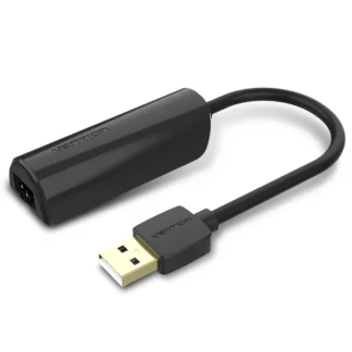 Vention USB-C to Gigabit Ethernet Adapter 0.15M Black - CFBBB
