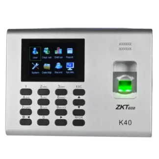 ZKTeco K40 Biometric Time Attendance Terminal w/ Fingerprint ID