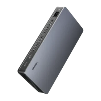 UGREEN 9-in-1 USB-C Multifunction Adapter 2*HDMI/DP/RJ45/PD - CM615