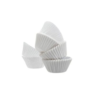 White Cupcake Cases 110mm