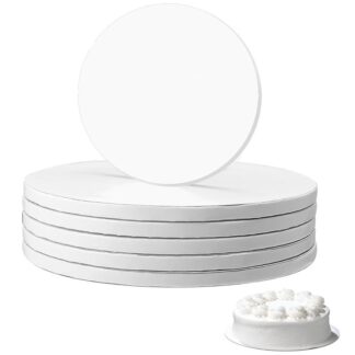 Round Grape-Pattern Cake Board 10″